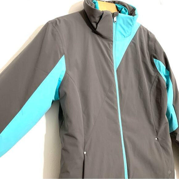 Spyder Spylon women’s snow ski winter jacket 3 in 1 insulated EUC size S 6-8 - Picture 3 of 16